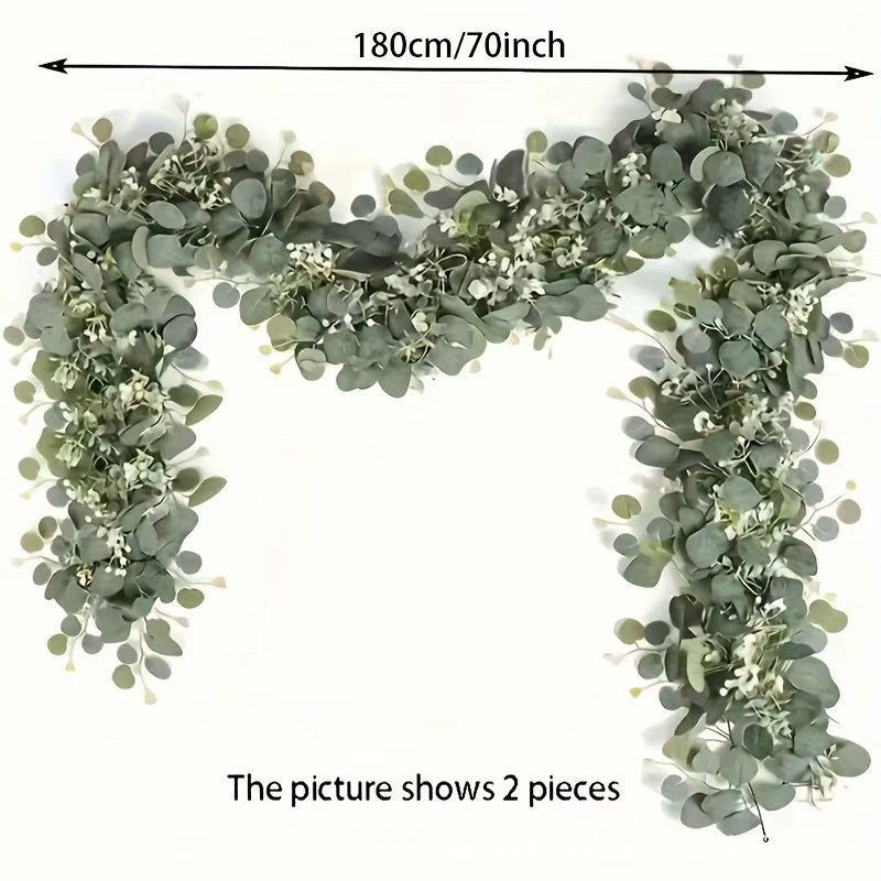 Eucalyptus Preserved - 1 adet yapay okaliptüs yaprakları yeşillik
