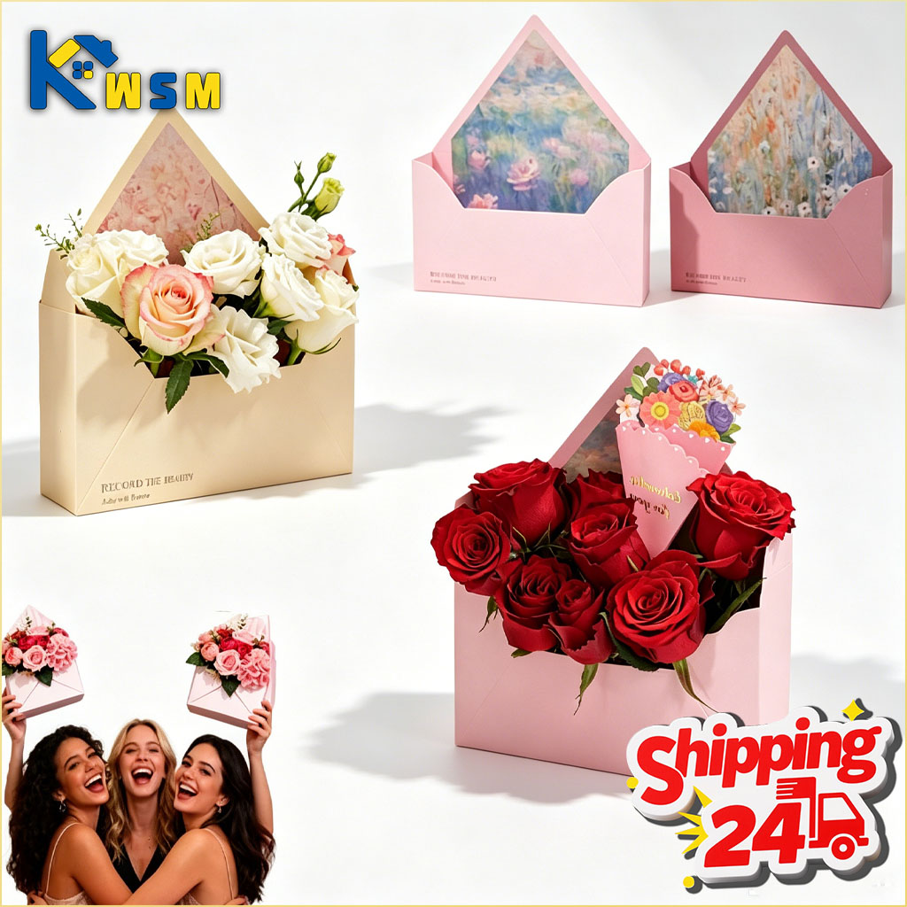 The Florist Supply Shop - 5-20 adet sevgililer günü zarfı çiçek