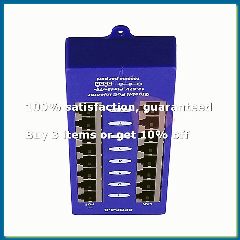 B&J Florist Supply Nyc - Yeni 802.3af Mid-Span PoE Enjektör Modu
